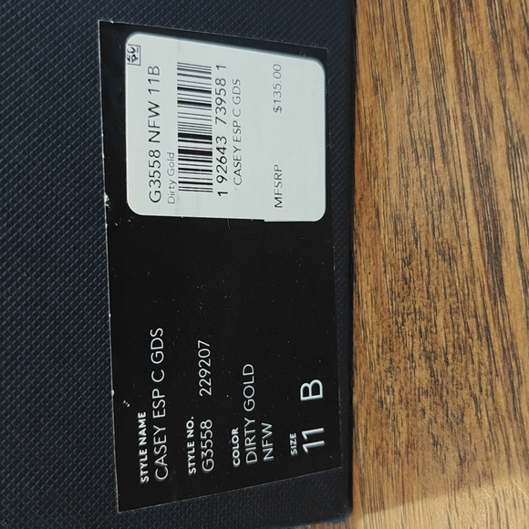 Coach Gold Espadrilles Size 11 New - Picture 6 of 6